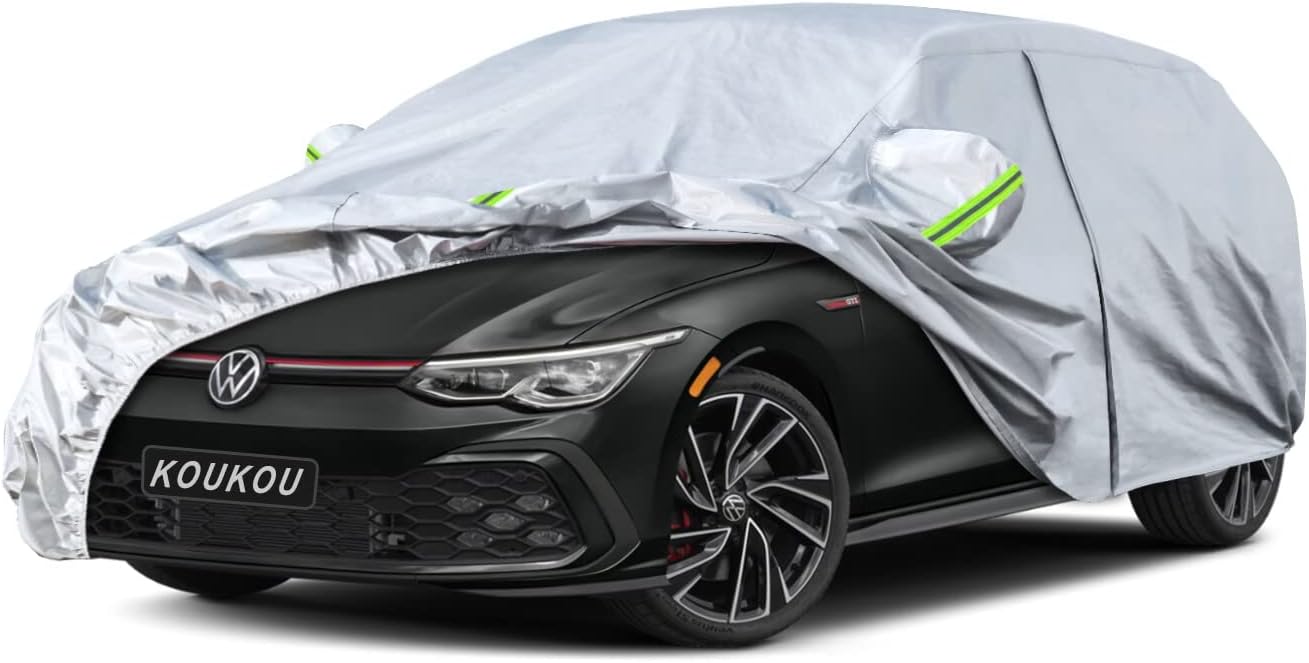 KouKou Hatchback Car Cover Waterproof All Weather Protection