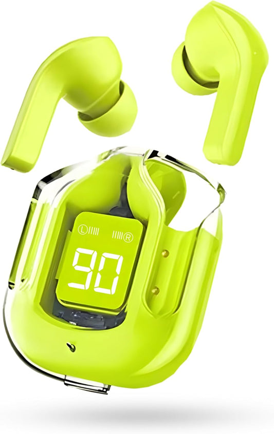 EthosIX Green Wireless Earbuds: Noise-Canceling Bliss