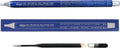 Gel Ink Metal Ballpoint Pen 0.5mm Navy - Lightweight Retro Design