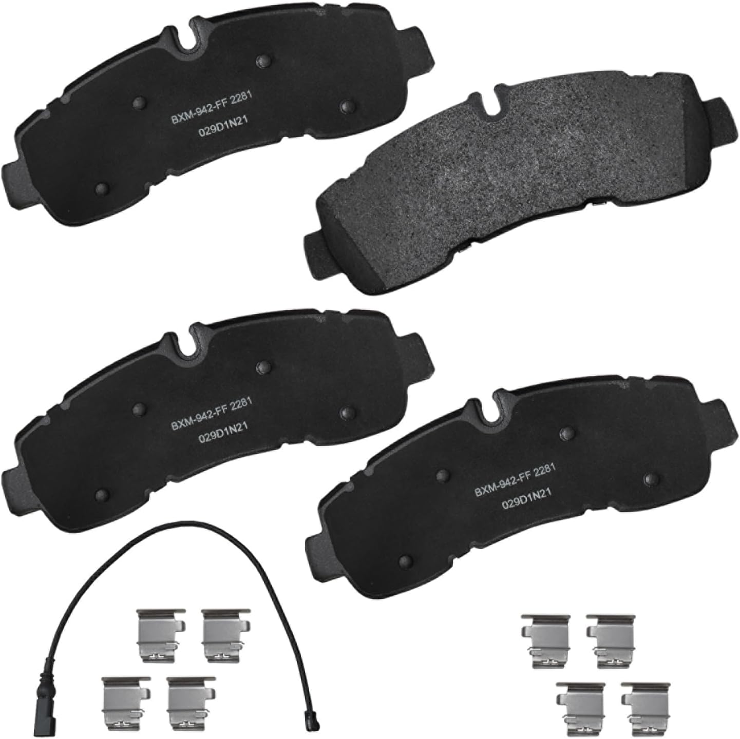 Bendix Premium SBM2281 Semi-Metallic Brake Pads for Ford Transit