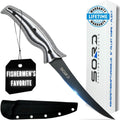 SORD 6 Inch Fillet Knife - Razor Sharp Boning Knife for Fishing