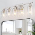 5 Light Bathroom Light Fixtures for Modern Farmhouse Style