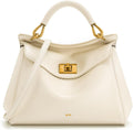 JW PEI Lucia Classic Top Handbag - Compact Vegan Leather Handbag