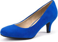 DREAM PAIRS Women's Dress Comfortable Low Heel Pump Shoes - Work