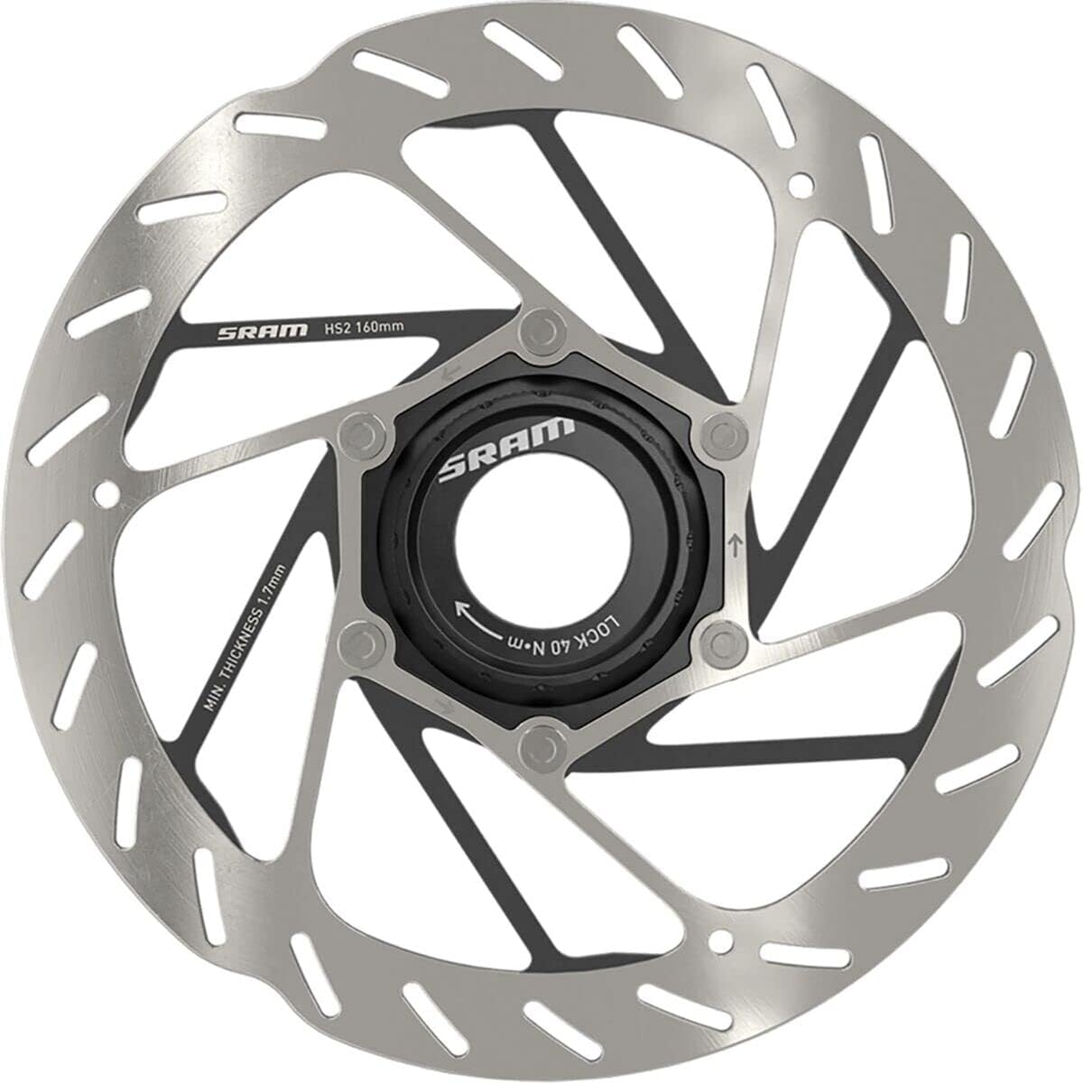 SRAM HS2 160mm Rotor - Swift Centerlock Performance