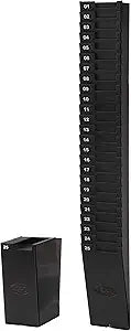 Lathem Time Expandable Time Card Rack for Efficient Organization