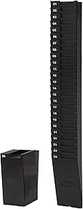 Expandable Time Card Rack for Efficient Employee Management