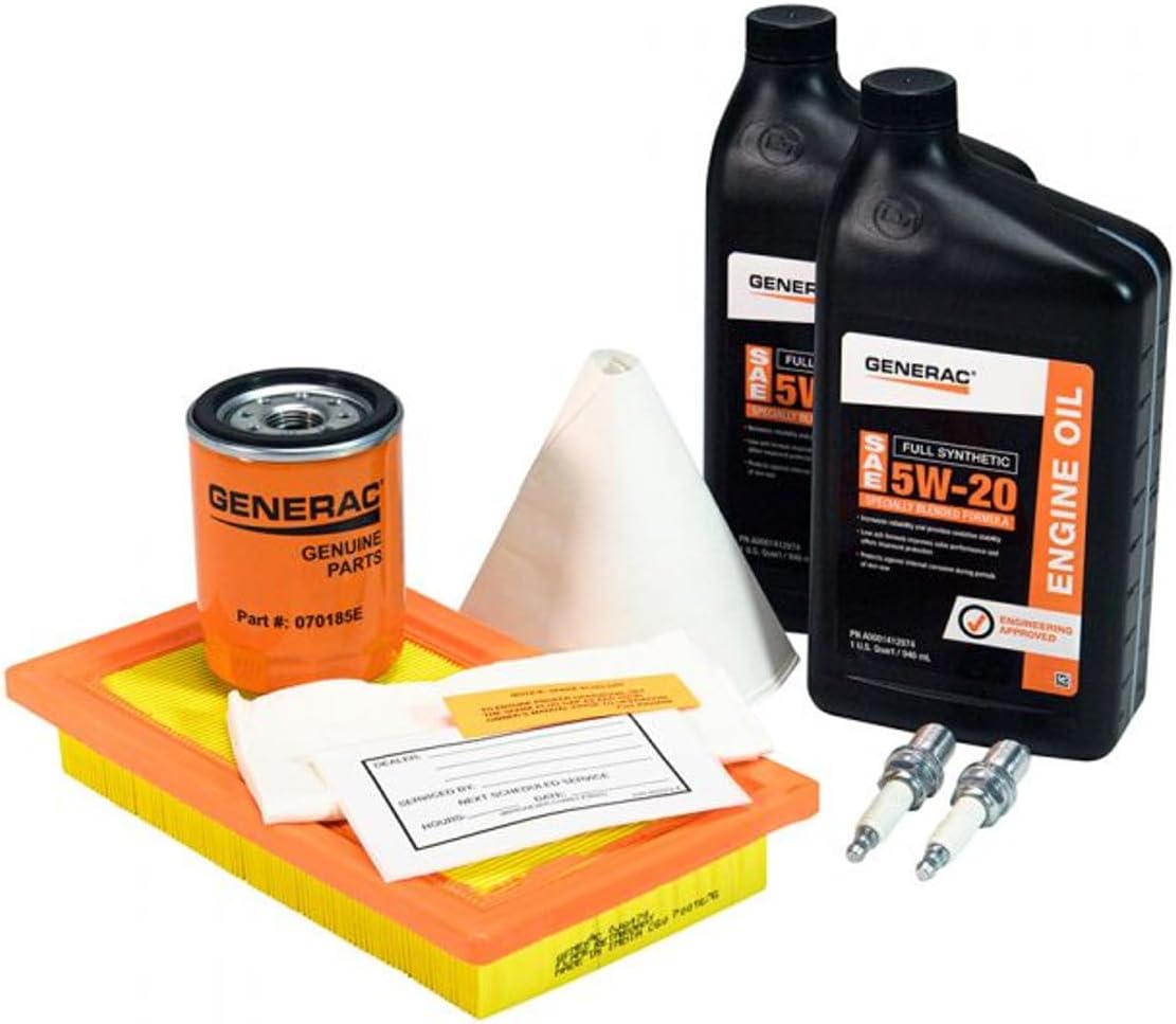 Generac 5W-20 Maintenance Kit for 20Kw-26Kw Generators