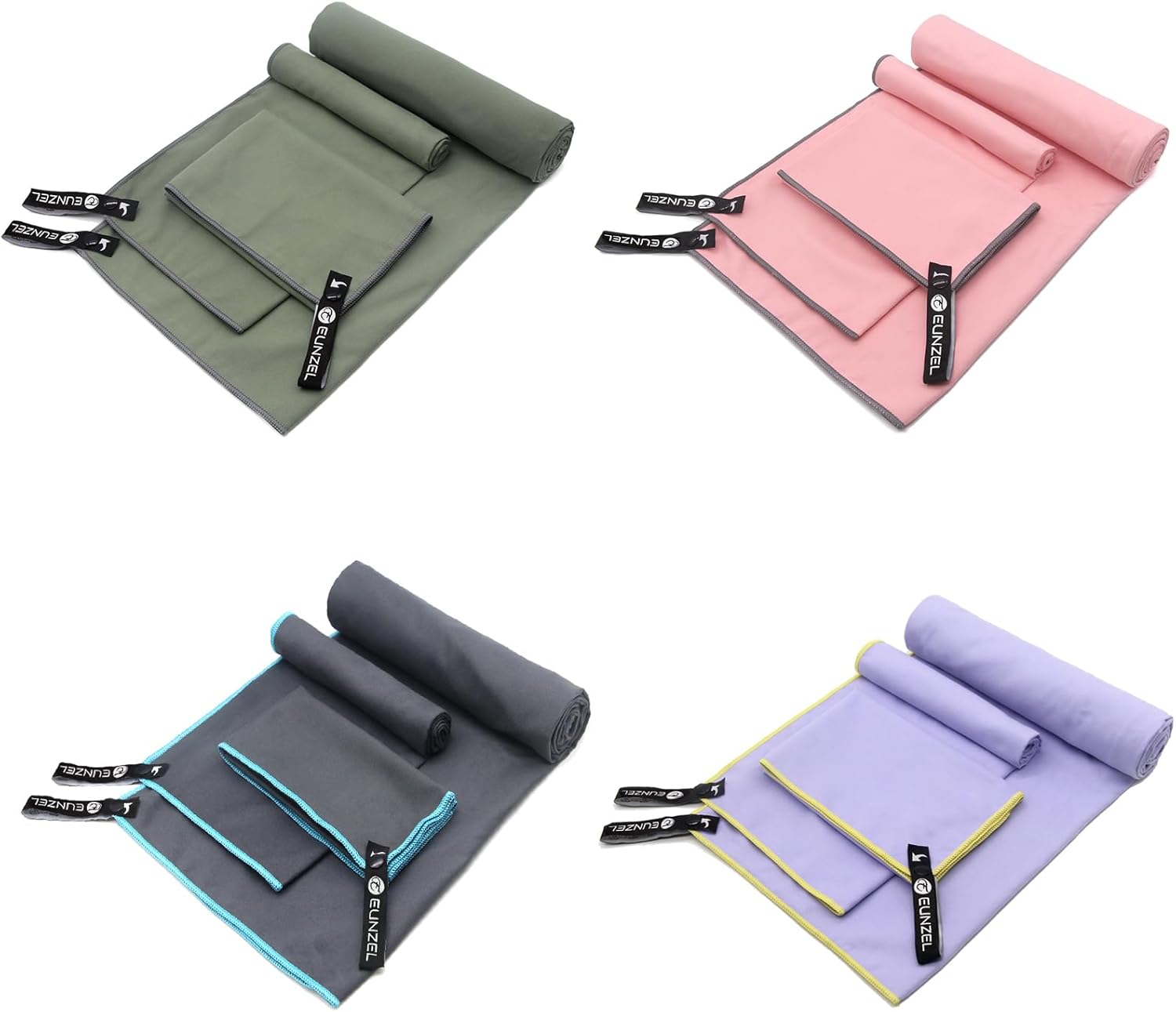 Quick Dry Camping Towel Set for Beach, Gym, and Travel Needs