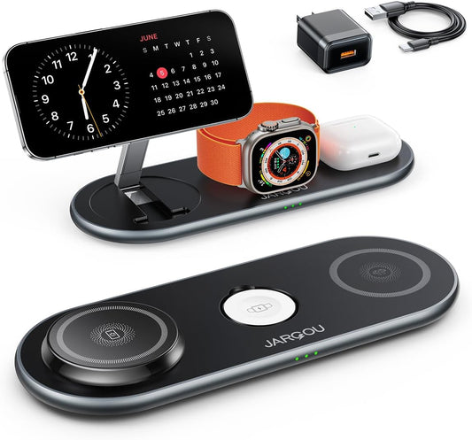 3 in 1 Charging Station for Apple Devices - Foldable & Portable