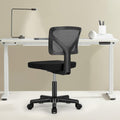 Sweetcrispy Small Office Desk Chair - Ergonomic Low-Back Mesh Seat