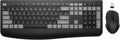Wireless Keyboard and Mouse Combo Rechargeable - Ergonomic Full-Sized