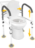 Vaunn Adjustable Toilet Safety Rails - FSA/HSA Eligible