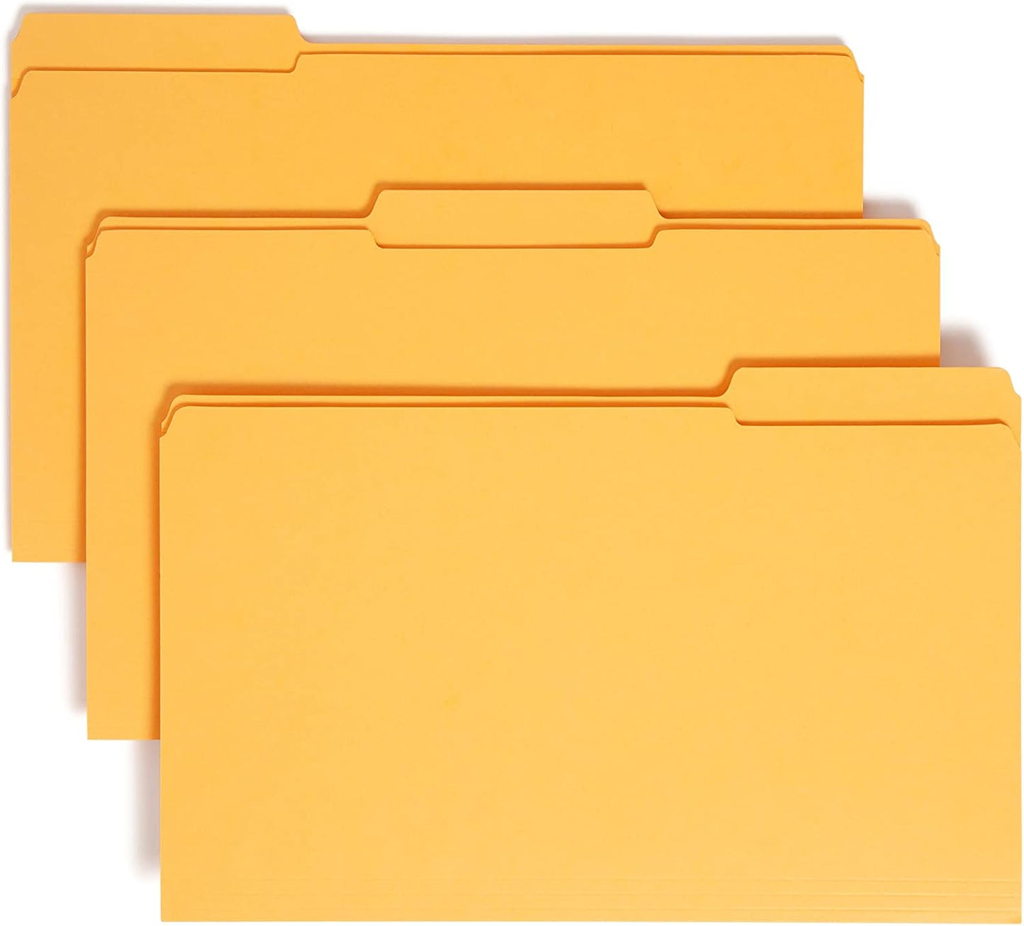 Smead Legal Size File Folders with Reinforced Tabs for Organization