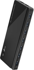 USB 3.0 Powered Hub with 7 Data Ports and 2 Smart Charging Ports