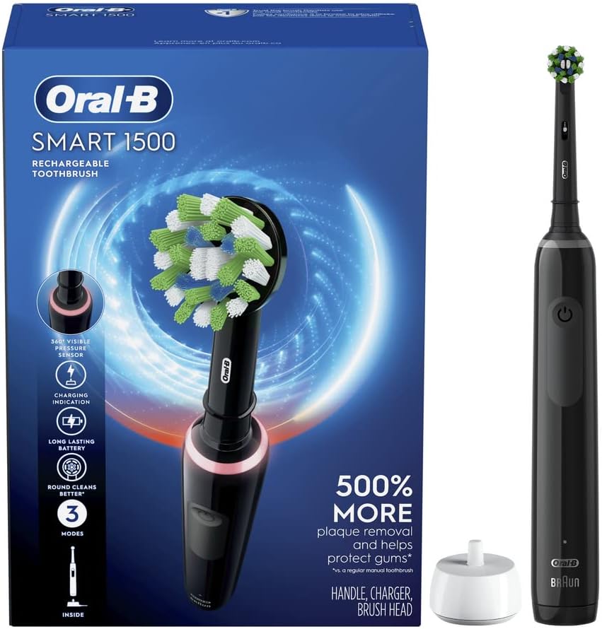 Oral-B Smart 1500 Electric Toothbrush for Healthier Gums