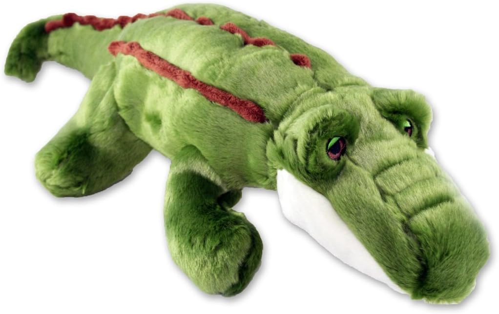 Fluff & Tuff Big Daddy Gator - Extra Large Plush Dog Toy