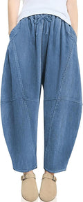 TARSE Womens Corduroy Harem Pants Casual Wide Leg - Cozy Everyday