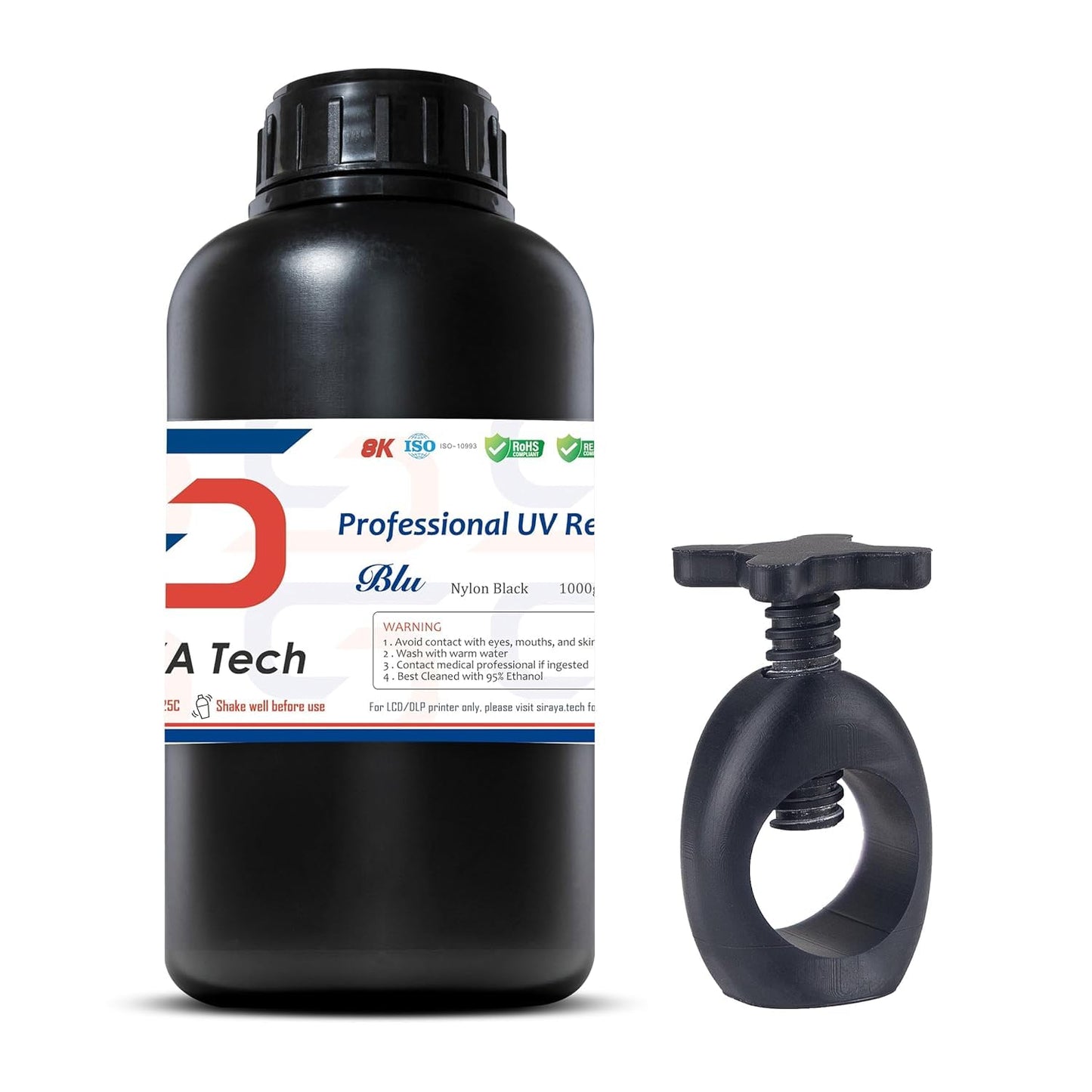 Siraya Tech Blu Nylon 3D Printer Resin for Strong Precise Prints