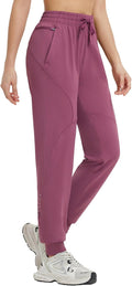 baleaf Women's Joggers Running Hiking Pants - Lightweight Comfort cash