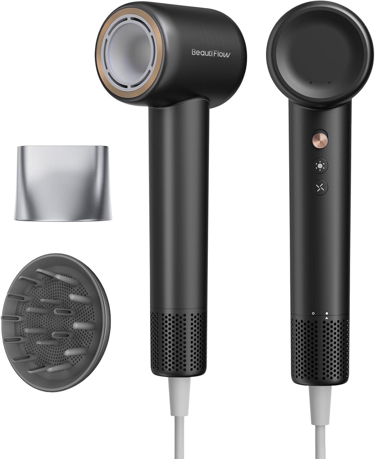 BeautiFlow High-Speed Ionic Hair Dryer for Fast Drying & Care