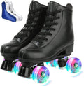 XUDREZ Roller Skate Shoes High-top Double-Row Roller Skates