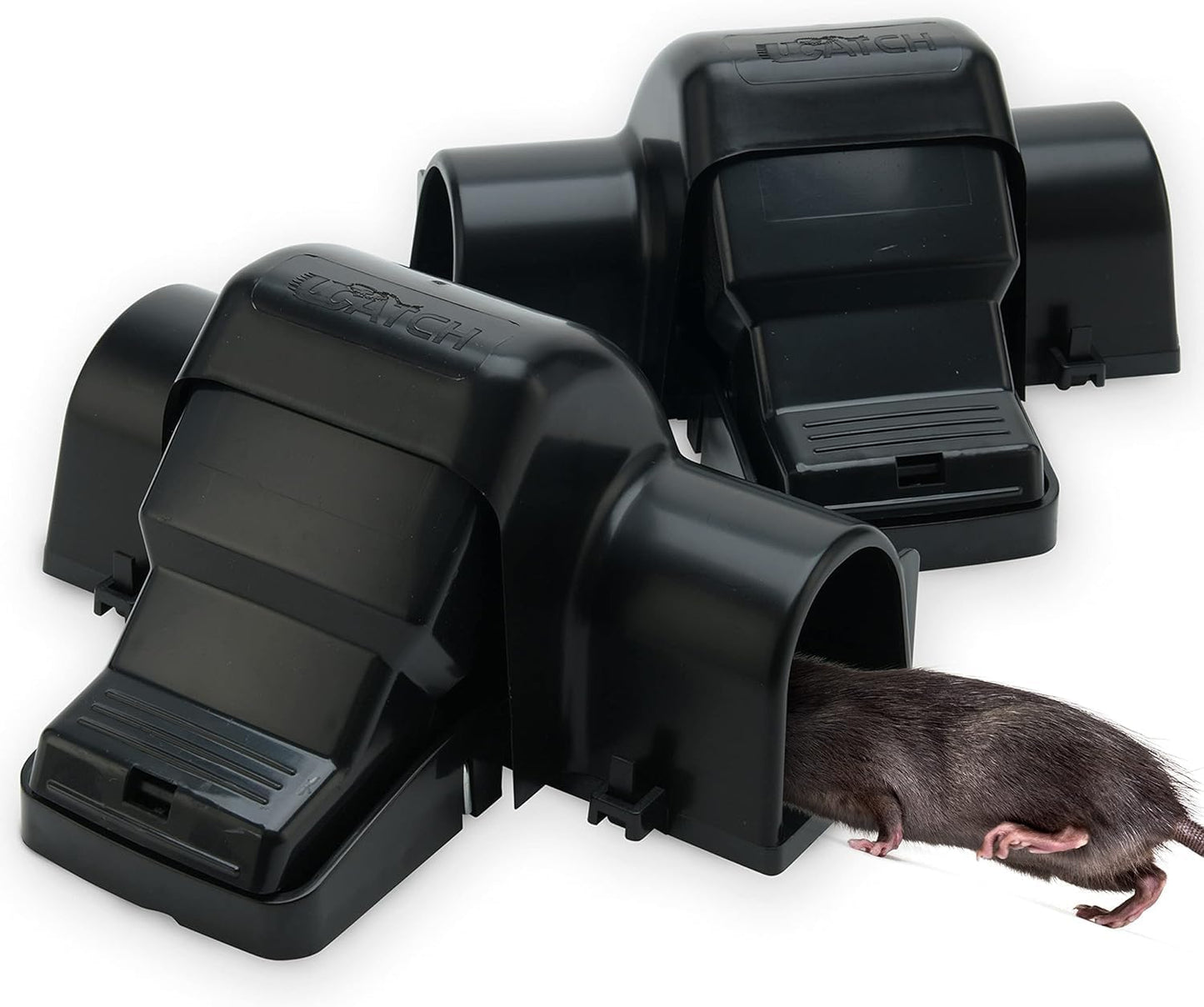 UCatch Dual-Entry Rat Traps - 99.9% Trap Rate
