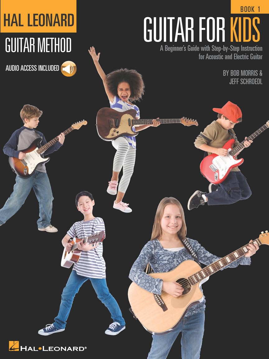 Kid's Beginner Guitar Guide - Hal Leonard Method