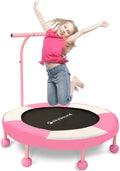 SkyBound 36 Inch Indoor Trampoline for Kids - Safe Starter Rebounder