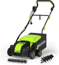 2-in-1 Electric Dethatcher and Scarifier 13-In Raking & Scarifying