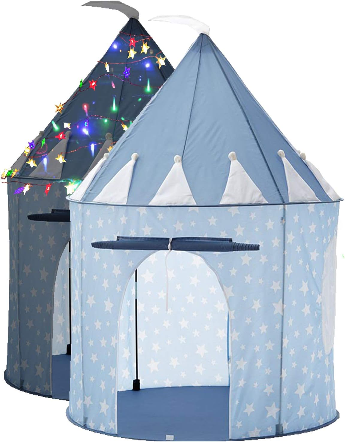 Enchanting Pop Up Kids Play Tent | Sparkling Star Lights Included