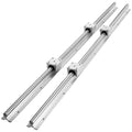 VEVOR Linear Rail SBR20-1000mm 2 Set with 4 SBR20UU Blocks - Heavy