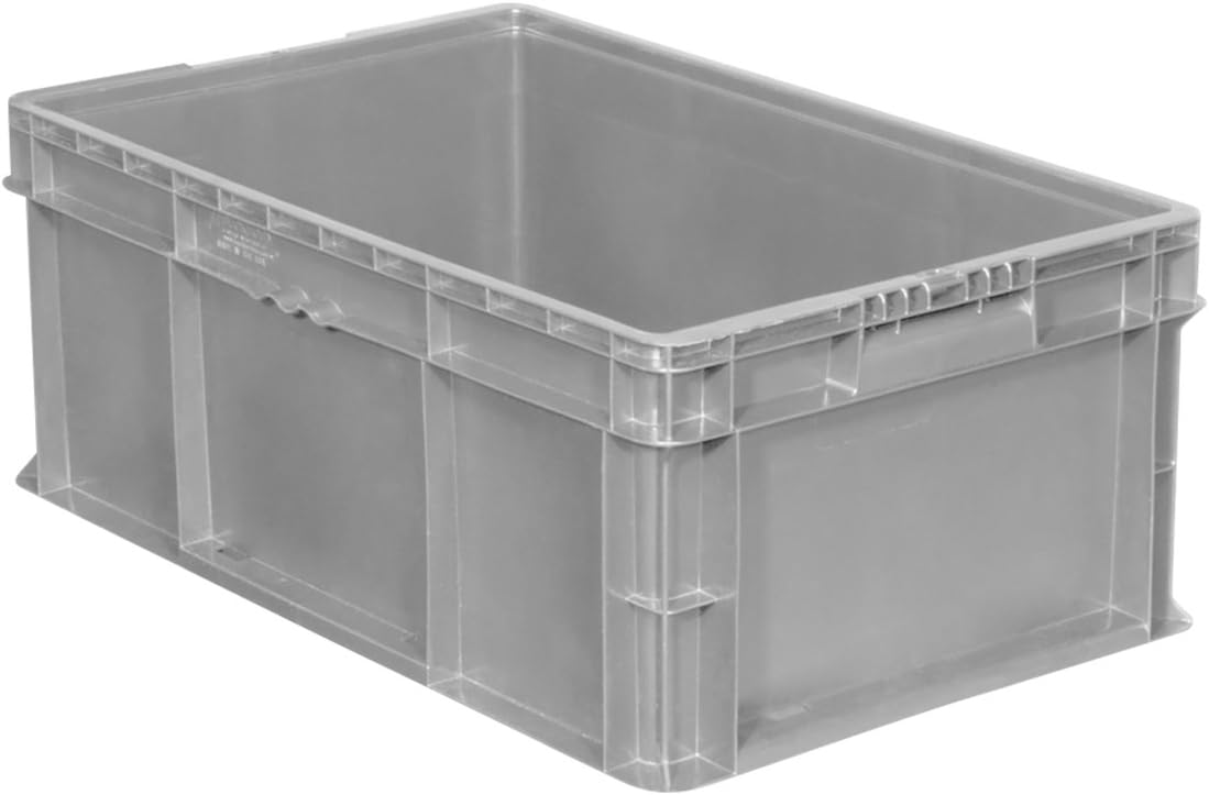 Buckhorn Plastic Straight Wall Storage Container Tote for All Needs
