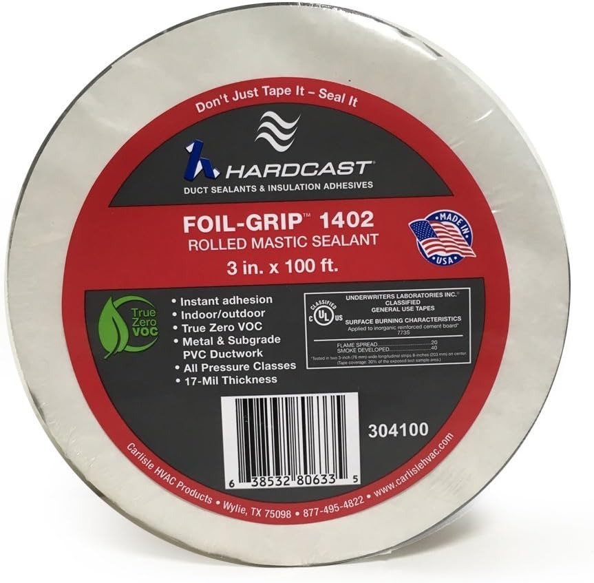 Rolled Mastic Duct Sealants Foils for Effective Sealing Solutions