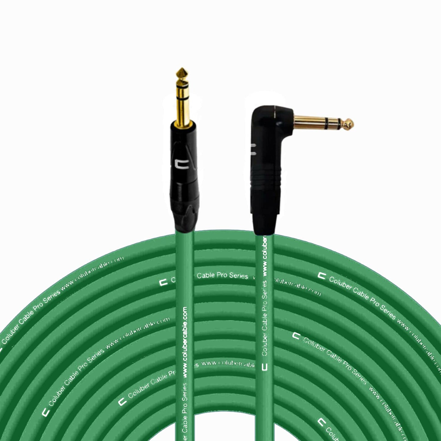 Coluber Cable 1/4 TRS Male to Right Angle 1/4 TRS - 200 Feet