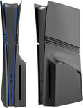 5 in 1 Black Plates for PS5 Pro - Matte All-Black Faceplates