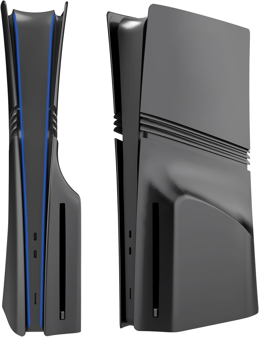 5 in 1 Black Plates for PS5 Pro Disc and Digital Edition