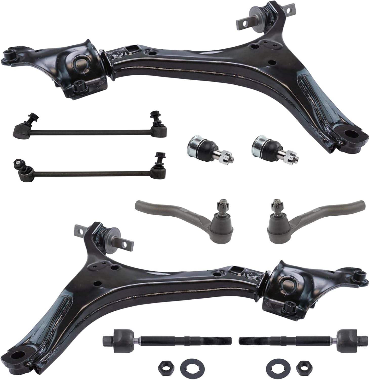 TRQ Front Steering & Suspension Kit for Acura TLX and Honda Accord