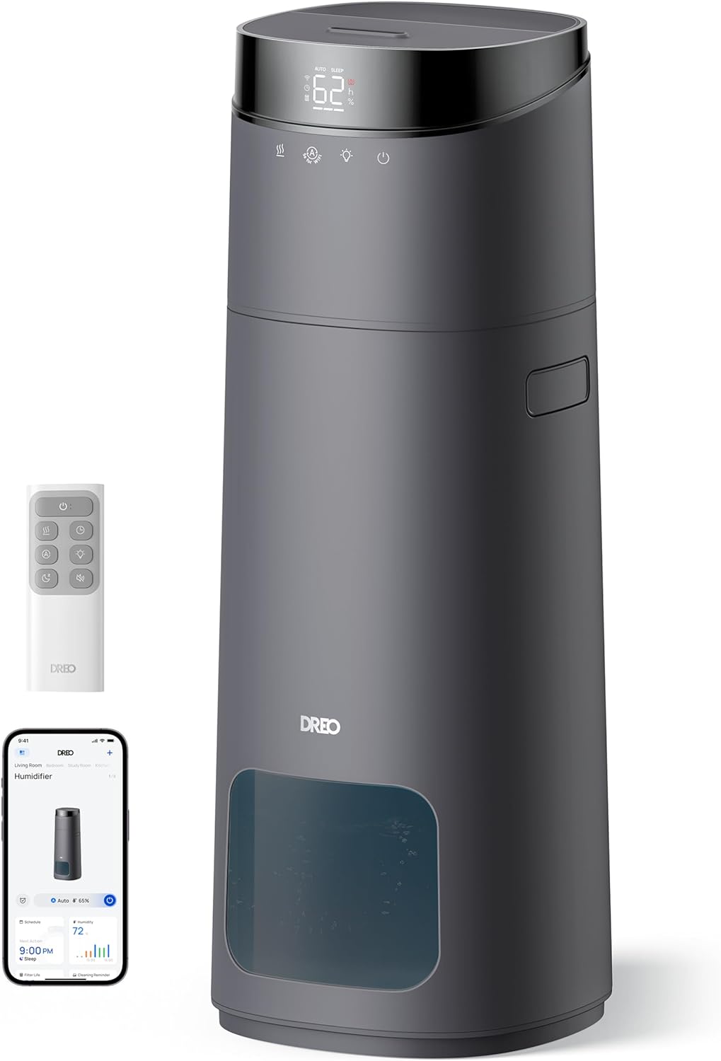 Dreo 16L Smart Humidifier for Large Rooms with Remote Control