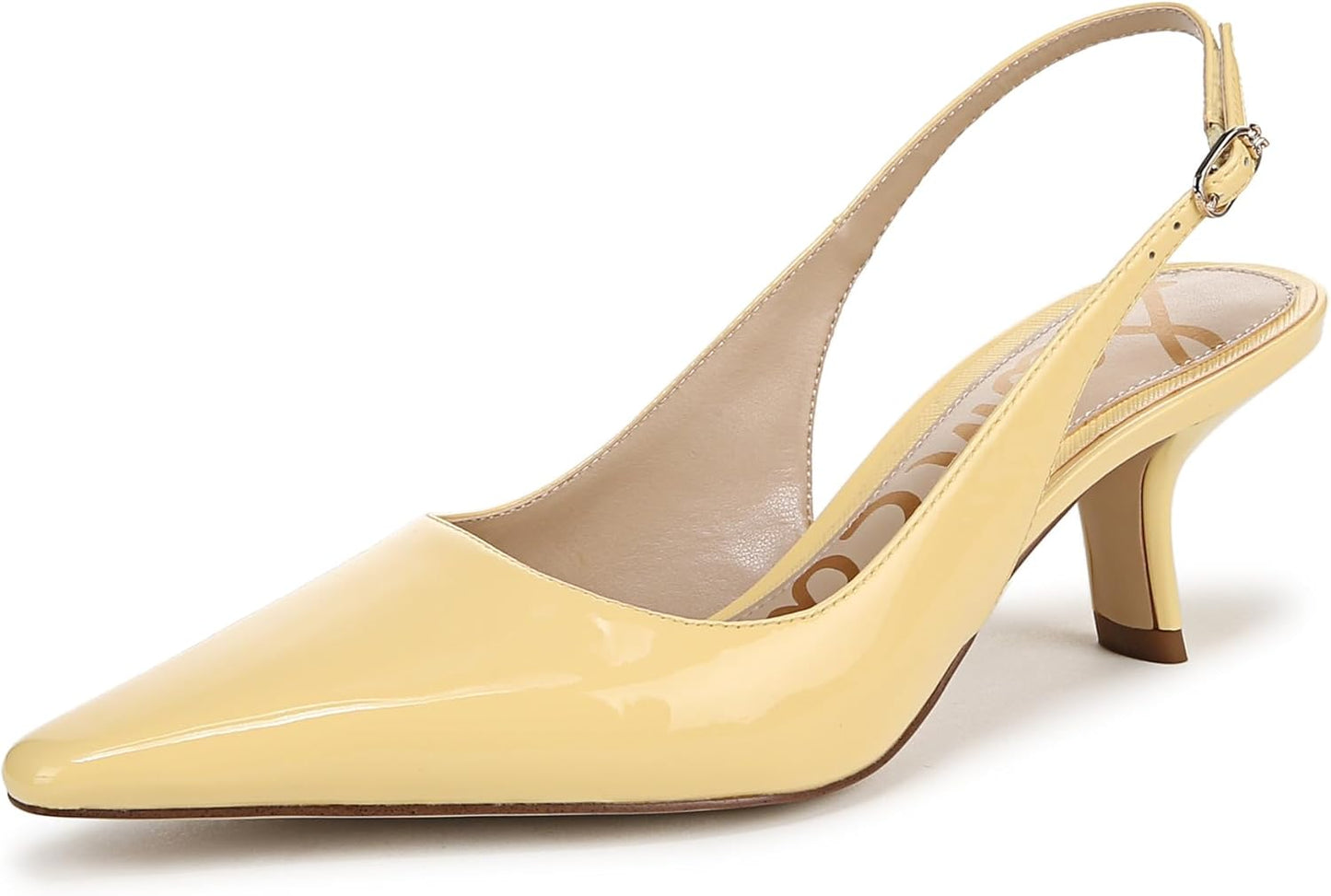 Sam Edelman Womens Bianka Sling - Elegant Kitten Heel Design