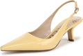 Sam Edelman Womens Bianka Sling - Elegant Low Kitten Heel
