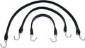 Natural Rubber Tarp Bungee Straps 50 Pack - Assorted Sizes