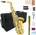 Alto Saxophone Beginner Kit for Adults and Students - Gold