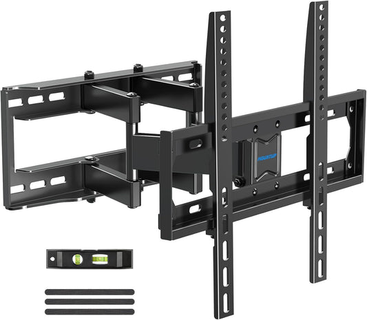 MOUNTUP Full Motion TV Mount - UL Listed Swivel Arm, Fits 26-65 Inch TVs