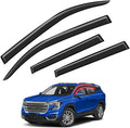 Window Visors Rain Guards for 2018-2023 GMC Terrain - Smoke Deflectors