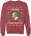 Ugly Christmas Sweater for Men & Women - Funny Merry Chrithmith