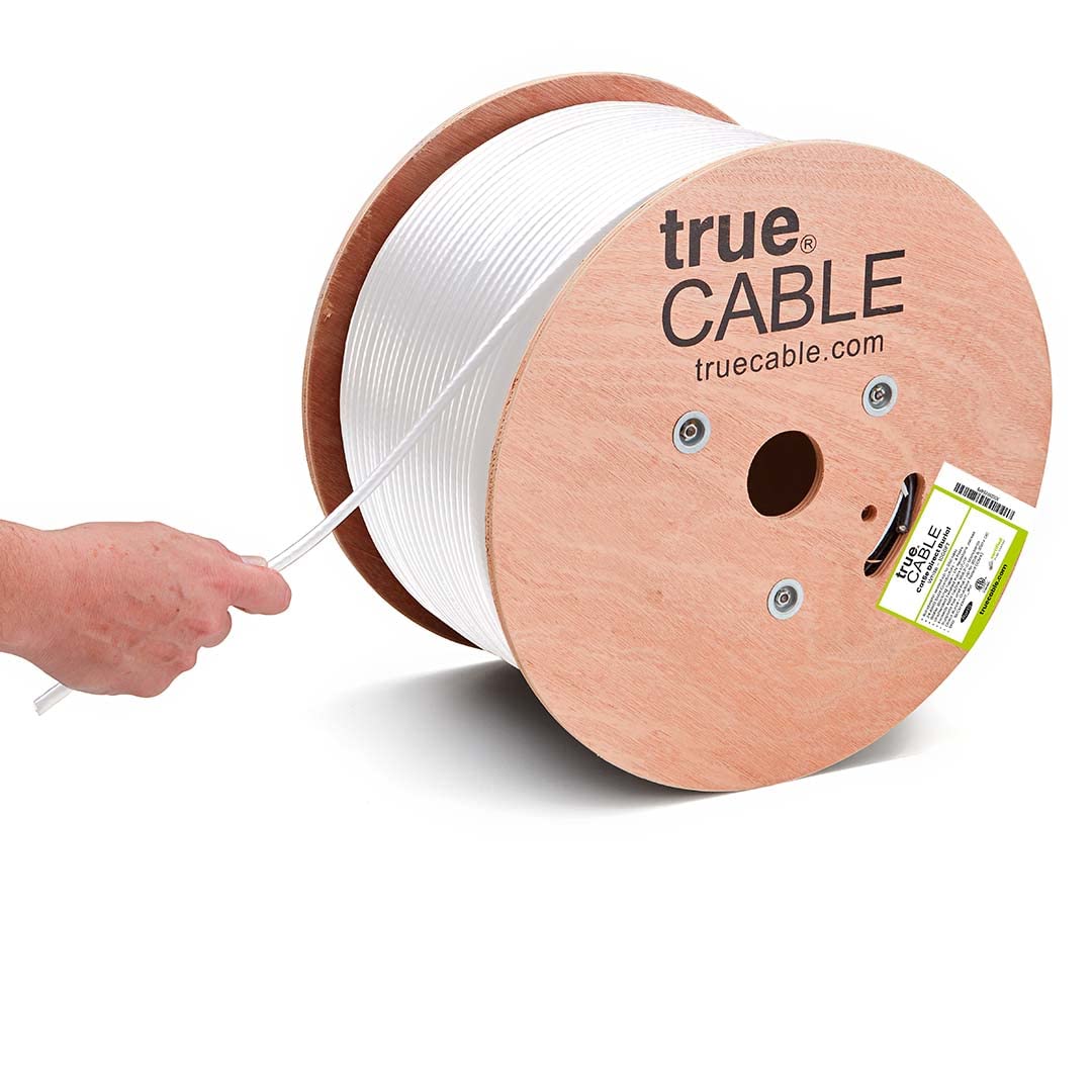 trueCABLE Cat5e Outdoor 1000ft Waterproof Direct Burial Cable