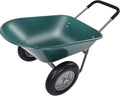 Dual-Wheel Garden Utility Wheelbarrow Cart for Easy Maneuvering
