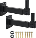 Heavy Duty Speaker Wall Mount Adjustable Tilt & Swivel - Holds 100lbs