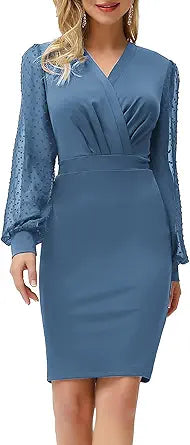 GRACE KARIN Women's Pencil Work Dresses for Elegant Occasions